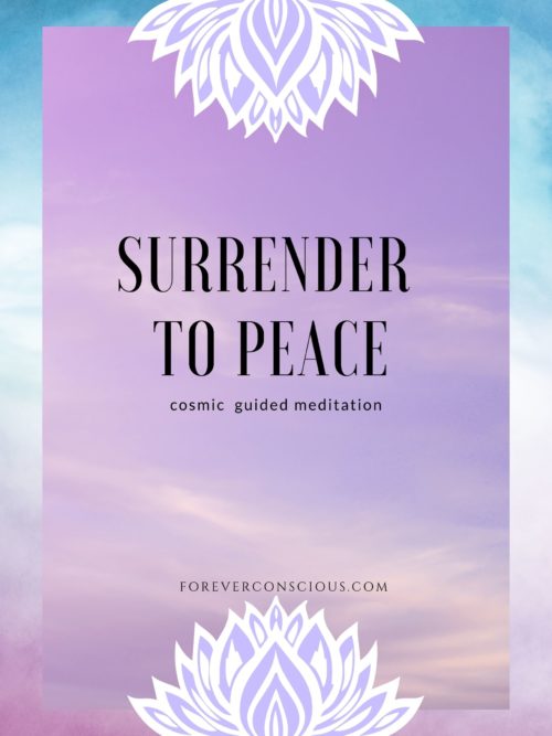surrender to peace